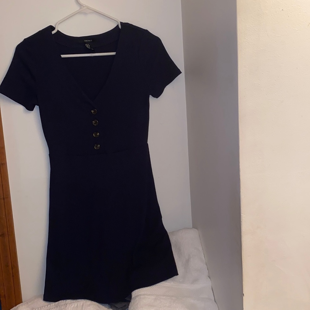 Navy blue dress
